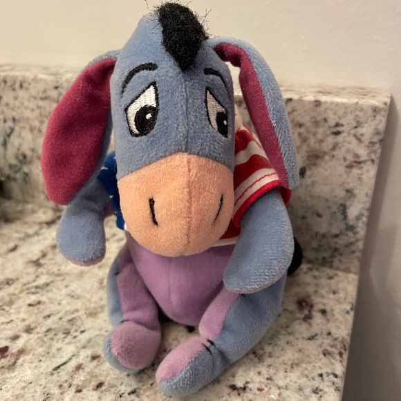Vintage Winnie the Pooh eyore plush - Picture 1 of 7